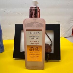 Findley Brighten & Glow Vitamin C + Collagen Body Serum 6 fl oz 177 mL Pump